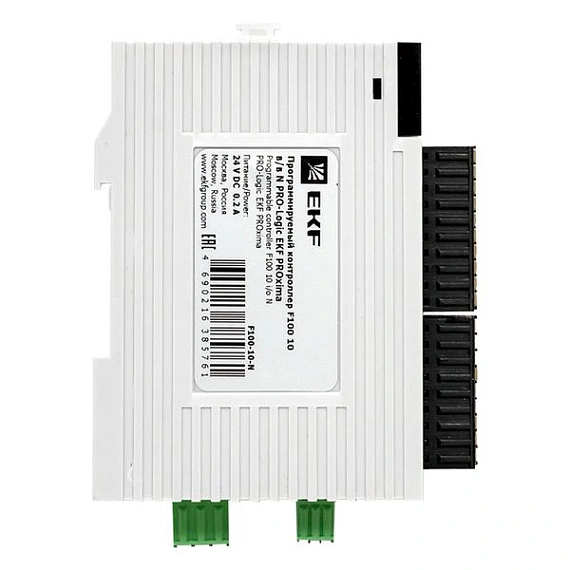 ПЛК EKF PRO-Logic центральный процессор; DI=6; DO=4 NPN; 1xEthernet, 1xRS-485