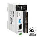 ПЛК EKF PRO-Logic центральный процессор; DI=4; DO=4 э.м реле; AI=2; AO=2; 1xEthernet, 1xRS-485; c по