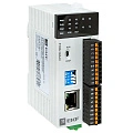 ПЛК EKF PRO-Logic центральный процессор; DI=4; DO=4 NPN; AI=2; AO=2; 1xEthernet, 1xRS-485