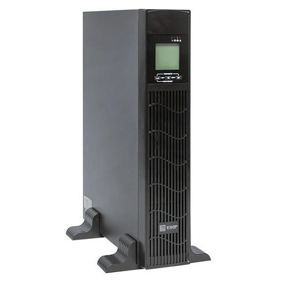 ИБП EKF E-Power PSW600 корпус "RTB" монтаж в стойку; 1000 ВА; 800 Вт; фаз вх/вых=1/1; розетки 3 х СE