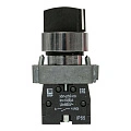 Переключатель EKF XB2; D отверстия= 22 мм; Черный; с фиксацией; U=230 В; 2; короткая ручка; IP65