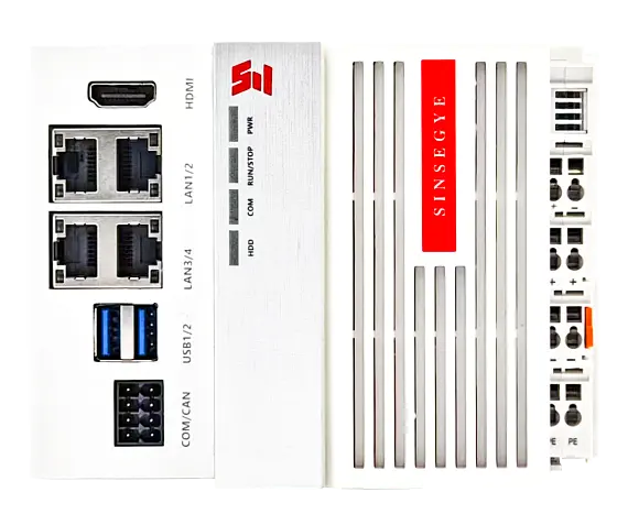 ПЛК Sinsegye SX51 центральный процессор; 1xRS232/422/485, 2xUSB, 4xLAN, 1xCAN, 1xHDMI