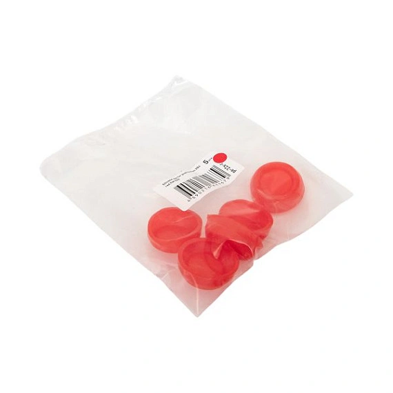 Силиконовый колпачок для плоской кнопки EKF XB4; цвет: Красный