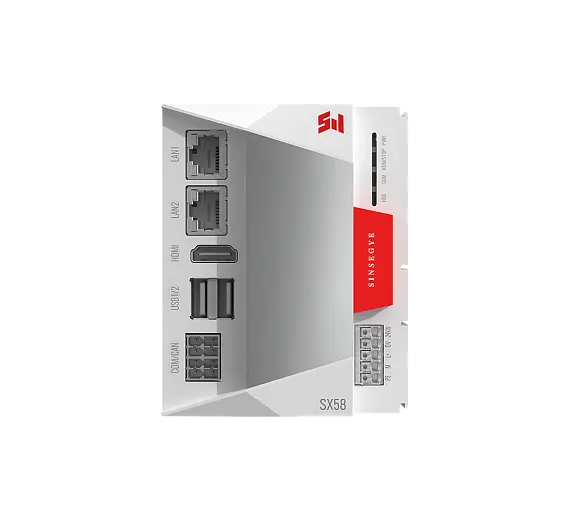 ПЛК Sinsegye SX58 центральный процессор; 1xRS232/422/485, 2xUSB, 2xRJ45, 1xCAN, 1xHDMI