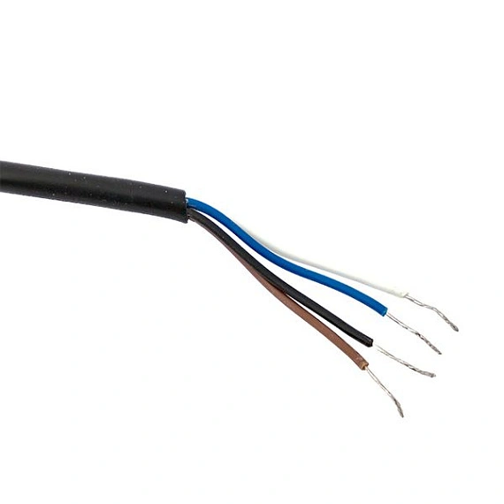 Разъём угловой с кабелем EKF PROXIS для датчиков PROXIS 1, 2 и 3; кабель 2 м; M12; 4-pin