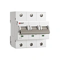Автоматический выключатель EKF PROxima, серия ВА 47-125; I=125 А; хар-ка C; полюсов 3; отключение 15