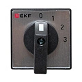 Переключатель кулачковый EKF; 4; полюсов 1; Iu=10 А; схема подключения 10; позиции: 0-1-2-3; IP20
